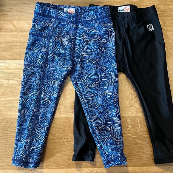 SwimZip Toddler Swim Pants Quick Dry Rash Guard UPF 50+ Sz 12-18 Months - Picture 1 of 3